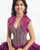 Purple Organza Quinceanera Dresses Beaded Sweetheart Party Ball Gown Sweet 16 Dress