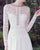 Boho 2019 Lace Wedding Dresses Long Sleeve Beach Wedding Gown Backless