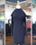 Sexy Navy Blue Sheath Cocktail Dresses 2018 Halter Beaded Short Prom Party Gowns with Full Sleeve