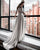 Simple 2018 Satin Wedding Dresses with Half Sleeve Open Back Wedding Gowns with Bow Floor Length