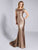 Elegant Mermaid Evening Dresses Sequined Scoop Neck Cap Sleeves Beaded