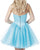 Sexy Short 2018 Homecoming Dresses Navy Blue Satin Organza Ruffles Cocktail Party Gowns Fashion