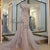 Gorgeous Mermaid Evening Gowns See Through Neckline Tulle Formal Dress
