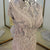 Gorgeous Mermaid Evening Gowns See Through Neckline Tulle Formal Dress