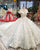 Gorgeous 2018 Ball Gown Wedding Dresses with 3D Flowers Elaborate Wedding Gowns CathedralTrain
