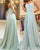Sexy Strapless Lace Chiffon Long Prom Dresses Beaded Appliques Pageant Gowns