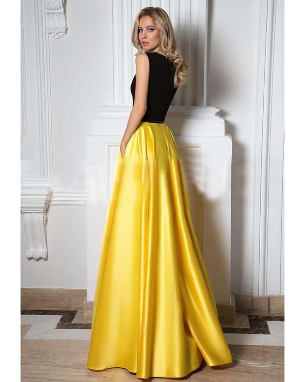 Yellow Sequins Mermaid Prom Dresses 2024 For Black Girls Sparkly Birthday  Dress Luxury Evening Gowns - AliExpress
