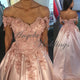 Delicate Satin Ball Gown Prom Dresses with Flowers 2020