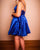 Sexy V-Neck Homecoming Dresses Satin A line Short Party Gowns Cocktail Dress