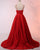 2018 Red Prom Dresses with Spaghetti Straps Sexy Long Prom Party Gowns New Arrival