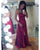 New Style Criss-Cross Straps Prom Dress Ruffles Sexy Split Side Long Party Gowns