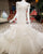 Sexy Ivory Mermaid Wedding Dresses 2018 Organza Ruffles Cap Sleeves Bridal Gowns Real