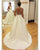 Delicate 2018 Wedding Dresses Satin Rhinestones Belt Modest Satin Wedding Gowns Backless