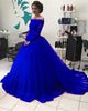 Off The Shoulder Red Lace Quinceanera Dresses with Long Sleeve Puffy Ball Gowns Quince Sweet 16 Dress