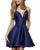 sherrihill-52379-navyblue-1-Dress homecoming-dresses short-prom-dress v-neck-cocktail-dress satin-graduation-dress mini-length-prom-gowns