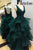 prom-dresses-hunter-green evening-dresses-long prom-dress-organza-skirt