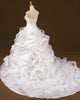 Beautiful Organza Ruffles Wedding Dresses Sweetheart 2019 Bridal Wedding Dress Ball Gowns