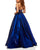 Royal Blue 2019 Satin Prom Dresses Sweetheart Long Prom Ball Gowns Corset Back