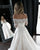 2019 Off The Shoulder White Lace Wedding Dresses Full Sleeve Elegant Bridal Gown