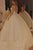 Gorgeous 2019 Wedding Dresses Sheer Long Sleeves Elegant V-Neck Bridal Ball Gowns Fashion