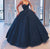 Black Quinceanera Dresses with Spaghetti Straps Ball Gown Sweet 16 vestidos de quinceañera