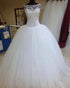 2019 Chic Lace Wedding Dresses Beaded Tulle Ball Gown Bridal Wedding Gowns