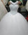 2019 Sheer O-Neck Wedding Dresses with Pearls Beaded Tulle Lace Ball Gown Bridal Dress