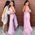 2019 Sexy Prom Dresses with Bow Lace Mermaid Long Homecoming Party Gown Backless