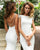 Sexy Backless Mermaid Wedding Dresses Beaded Summer Bridal Gowns Capped Sleeves