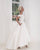 2019 Off The Shoulder Vintage Satin Wedding Dress 2019 High-Low Ball Gown Dress for Brides Tea Length