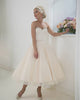 Ivory Tulle Ball Gown Wedding Dress 2019 Simple Sexy Strapless Sweetheart Bodice Beaded