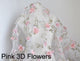 Elegant 3D Floral Gown Prom Dresses Sexy V-Neck Spaghetti Straps Long Homecoming Dress 2020