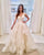 Beautiful Ball Gown Wedding Dresses Tulle Ruffles V-Neck Country Bridal Gowns New Arrival 2020