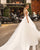 Sexy Tulle A-line Wedding Dress Beaded Spaghetti Straps Long Wedding Gown Sheer Back