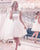 Lace Tulle Jewel Short Wedding Dresses 2020 Summer Beach Satin Wedding Gowns Corset Back