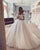 Elegant Tulle Wedding Dress Ball Gown Cap Sleeve Princess Bridal Wedding Gown New Arrival