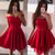 New Arrival Red Homecoming Dress Sexy Short Party Dress
