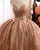 Rose Gold Quinceanera Dresses Sparkly Shine Ball Gowns Sweet 16 Dress vestidos de quinceañera