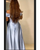 Light Blue Prom Dresses Off The Shoulder Satin Long Prom Gowns Fashion