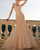 Sexy Mermaid Wedding Dresses Lace Appliques Tulle V-Neck Long Bridal Gowns Outdoors
