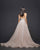Sparkly Sequined Wedding Dresses Strapless Sweetheart Blush Pink Bridal Wedding Gowns