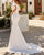 Elegant Off The Shoulder Wedding Dress Mermaid Bridal Dress Simple Strapless Bridal Gowns
