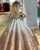 Elegant Gradient Quinceanera Dress High Neck Princess Ball Gowns vestidos de quinceañera Sweet 16 Dress