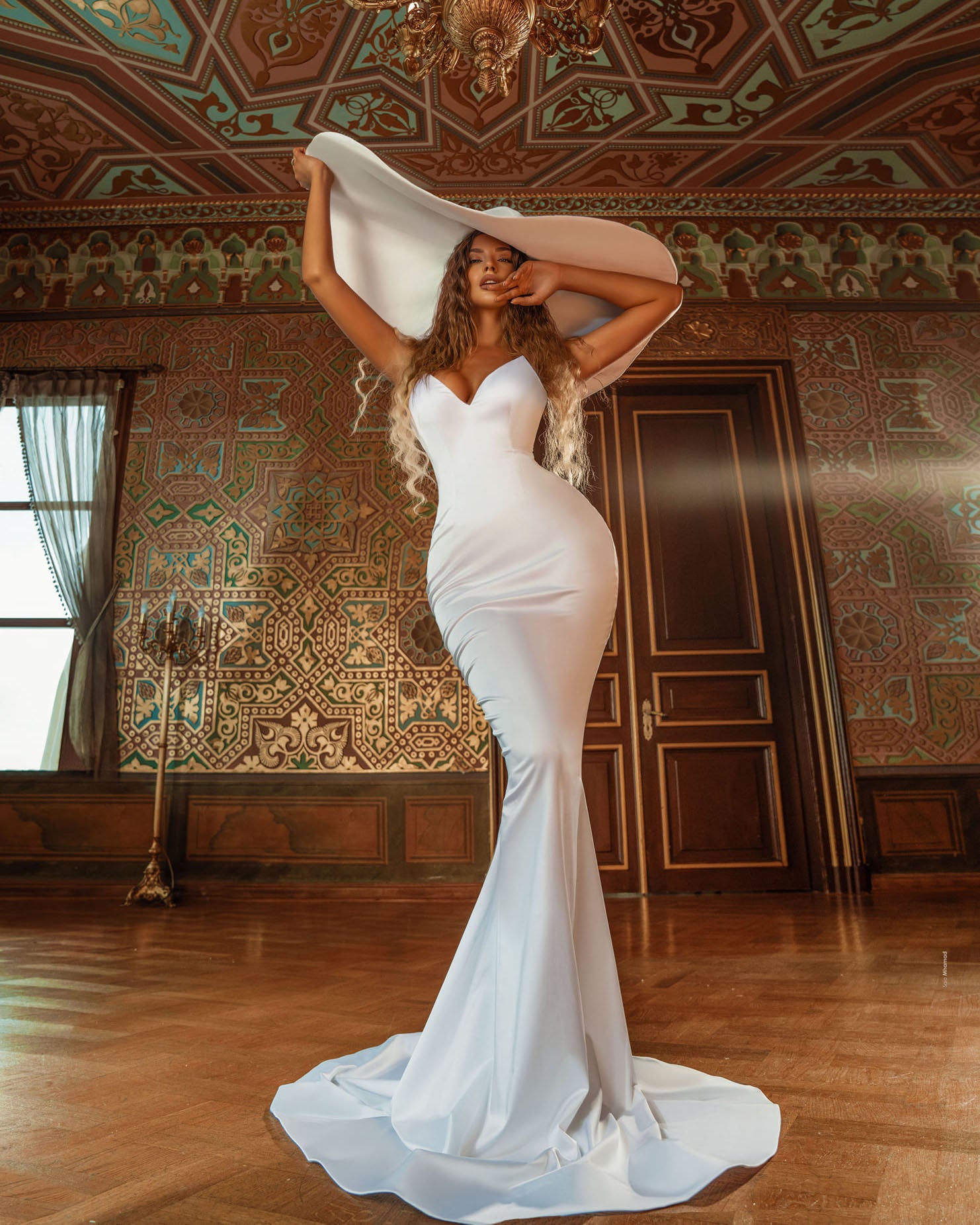 Sexy Mermaid Elastic Satin Wedding Dresses Strapless 2022 Beach Bridal Wedding Gowns Court Train Sexy Mermaid Elastic Satin Wedding Dresses Strapless 2022 Beach Bridal Wedding Gowns Court Train