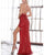 Sparkly Prom Dresses Red Sequins Sheath Silhouette AW211209