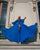 Royal Blue Prom Dresses with Puffy Sleeves A-line Chiffon Long Prom Party Gowns 2022