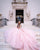 Pink Quinceanera Dress Floral Embroidery 3D Lace Appliques Tulle Ball Gowns Sweet 16 vestidos de quinceañera AW2207211
