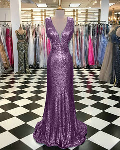 prom-dresses-2018 new-prom-dress fashion-2018-prom-dresses 2018-prom-dresses-purple prom-dresses-ruffles prom-dresses-v-neck prom-dresses-beadings 2018-prom-dresses prom-dresses-long prom-dresses-under-200