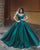 Fashion 2018 Satin Ball Gown Evening Dresses with Cap Sleeves Elegant Formal Dress Evening Gown