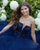 Classic 2019 Prom Dresses Beaded Bodice Deep V-Neck Tulle Prom Dress Ball Gowns